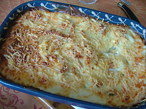 Le gratin de blettes